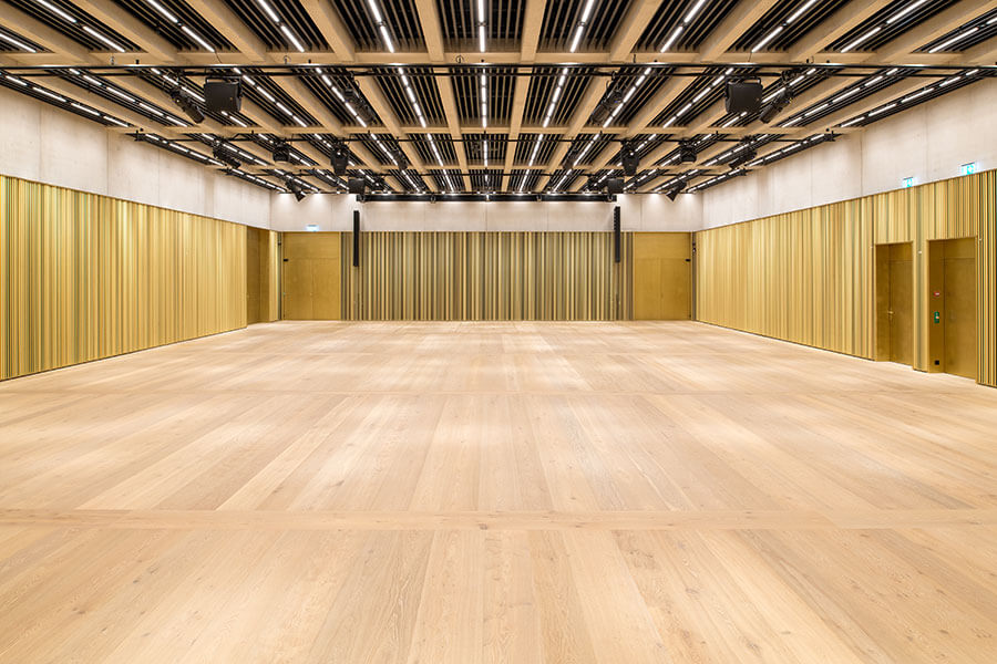 Parkett Nova Palacio, Landhausdiele, Eiche Marsala 2, geölt spezial (© Juliet Haller, Amt für Städtebau, Zürich)