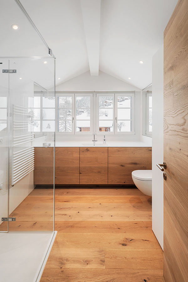 Parkett Edelweiss, Landhausdiele XXL 3-Schicht, Eiche Pingado gris blanc, Swiss Special, wohnfertig geölt weiss